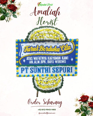 Papan Bunga Duka di Perintis