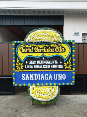 Papan Bunga Duka di Perintis